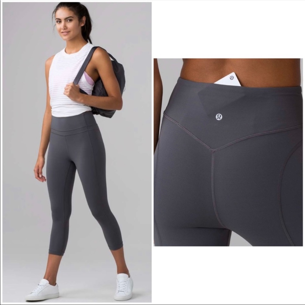Lululemon pushing limits nulu dark carbon